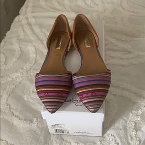 Halogen Hakayla pointed toe flat- size 8